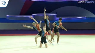 Men's group Russia - 2019 Acro European Champions, all-around