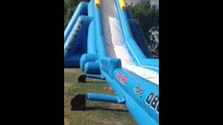 world's tallest inflatable slide???