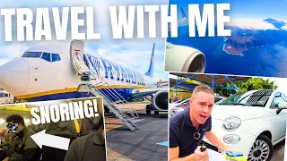 Travel Day - Ryanair Flight To Tenerife And Car Hire