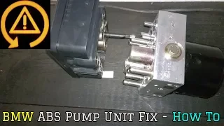 BMW Dynamic Stability Control Fault - Fixed - How To DIY