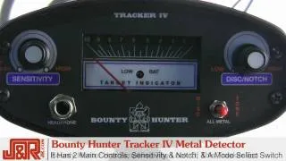 Bounty Hunter Tracker IV Metal Detector -- Review