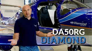 Chief Pilot of Diamond Aircraft Talks: In-Depth Diamond DA50RG Review