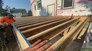 Building an Addition: TJI Floor Joists, Rim Boards, Metal Connectors