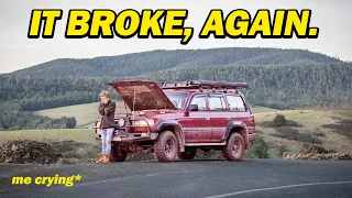 I BROKE MY 4X4, THEN BROKE IT SOME MORE... 1HD-T LANDCRUISER PROBLEMS