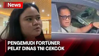 Kronologi Cekcok dengan Pengemudi Fortuner Pelat TNI Adik Jenderal di Tol Japek - iNews Pagi 18/04