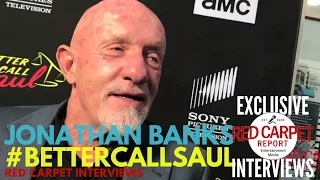 Jonathan Banks interviewed at the Better Call Saul Season 3 Premiere Event