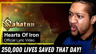 Reaction to SABATON - Hearts Of Iron (Official Lyric Video)