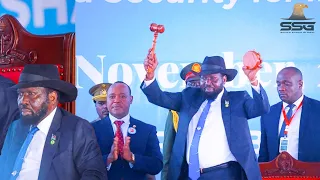 Watch Mess! President Kiir Delivered Speech Upon Becoming Chairman of East African Community (EAC)