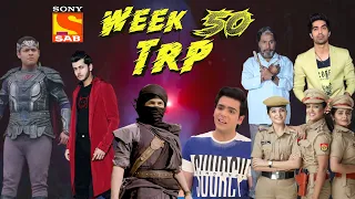 Sab tv week 50 trp | Aladdin, Hero, Baalveer, Kaatelal & sons, Tmkoc, Tyhm, Maddam sir week 50 trp