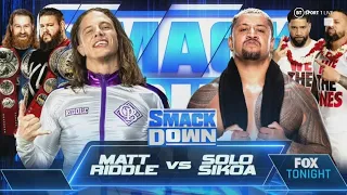 Matt Riddle vs Solo Sikoa (Full Match Part 1/2)