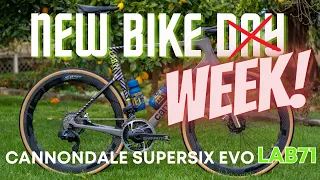 New Bike WEEK! Testing Out Cannondale's SuperSix EVO Lab71