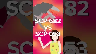 SCP-682 VS SCP-053 (SCP Animation)