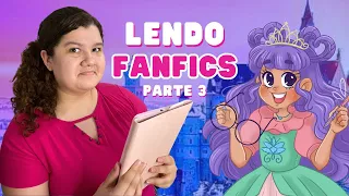 LENDO FANFICS DE O DIÁRIO DE UMA PRINCESA DESASTRADA DA​⁠@DearMaidy💖✨PARTE 3 COM FANFIC CAÓTICA🤯