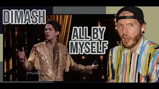 DIMASH Reaction - All By Myself - first time reaction Dimash - Celine Dion All By Myself!