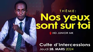 - Thème: NOS YEUX SONT SUR TOI