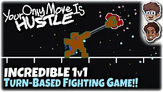 INCREDIBLE Turn-Based Fighting Game!! | vs. @Veedotme | Your Only Move is HUSTLE