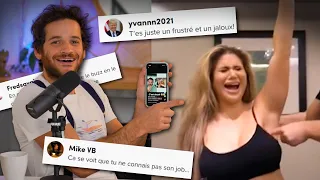 Je critique une vidéo sur TIKTOK (et tout le monde m'insulte) 😵🤕