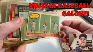 MASSIVE MONDAY MAILDAY! Vintage baseball cards galore!
