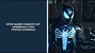 peter parker symbiote suit (spiderman 2 ps5) twixtor scenepack