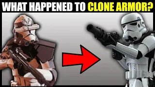 Why did the Empire stop using Clone Armor and Weapons?