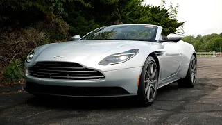 2020 Aston Martin DB11 Volante V8 Review - Start Up, Revs, and Test Drive