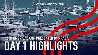 Nathan's Summary of Day 1 of the 36th America's Cup