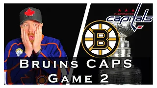 Big Reaction to the Boston Bruins Washington Capitals Game 2! Boston Bruins win in 7?!...