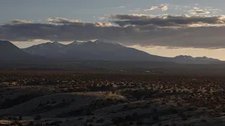 Sunset on the Peaks and Painted Desert