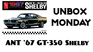 unboxing AMT '67 GT-350 Shelby