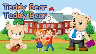 Teddy Bear Teddy Bear Turn Around | Nursery Rhymes & Kids Songs