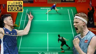 LEE ZII Jia (MAS) vs ANDERS Antonsen (DEN) - Badminton Malaysia Master - 2020 - MS