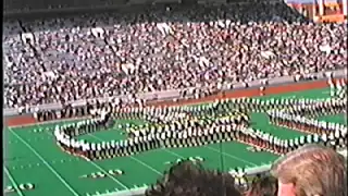 Longhorn Band Pregame Show: UT vs SMU 1990