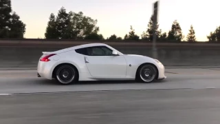 370z straight pipe LOUD!!!