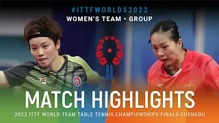 Highlights | Doo Hoi Kem (HKG) vs Jia Nan Yuan (FRA) | WT Grps | #ITTFWorlds2022