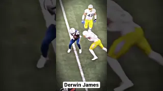 Derwin James is one of the hardest hitters in the NFL possibly ever 😤 #shorts