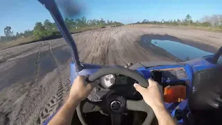 YXZ practice session drifting around very empty Holopaw yxz1000r