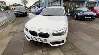 2018 BMW 1 SERIES 1.5 116D SPORT 5D/114 BHP