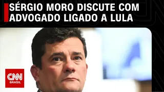 Sergio Moro discute com advogado ligado a Lula | CNN ARENA