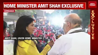 Union Minister Amit Shah Interview With Anjana Om Kashyap On The Gujarat Election