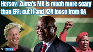 Hersov: Zuma’s MK is much more scary than EFF; cut it and KZN loose from SA