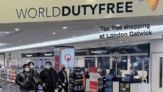 London Airports - Gatwick Duty Free Market - A quick walk through