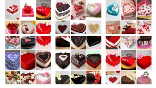 ♥ heart shape cake designs photos collection video anniversary cake designs party cake design