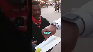 🔥🥊 HEATED: "ALLAH Doesn't EXIST?!" 🤥 Christian Preacher Caught Lying!! #shorts