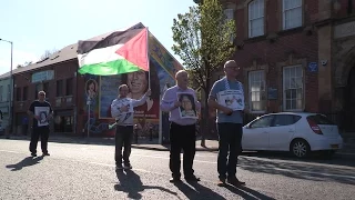 Palestinian hunger strikers remembered at Bobby Sands vigil