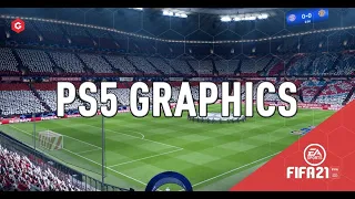 Fifa 21 PS5 Gameplay with next gen upgrade patch