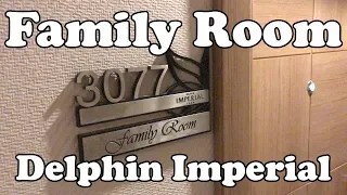 Family Room at Delphin Imperial Hotel, Turkey, Antalya, Lara