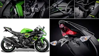 Accessories for the MY19 Kawasaki ZX-6R | Evotech Performance