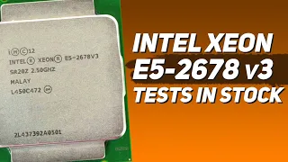 🇬🇧 Intel Xeon E5-2678 v3 test and review in games