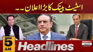 State Bank New monetary policy | News Headlines 5 AM | 19 March 2024 | Express News