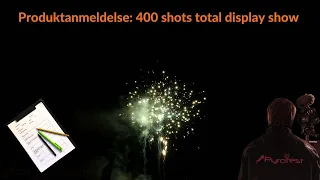 Magnum Vuurverk - 400 Shots Total Display Show | 4K